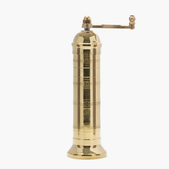 McGee & Co European 8" Brass Salt Mill - Picture 1 of 4